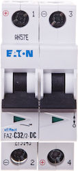 Eaton Automatic Circuit Breaker 32A Double-pole 279143