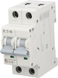 Eaton Automatic Circuit Breaker 6A Double-pole 194868