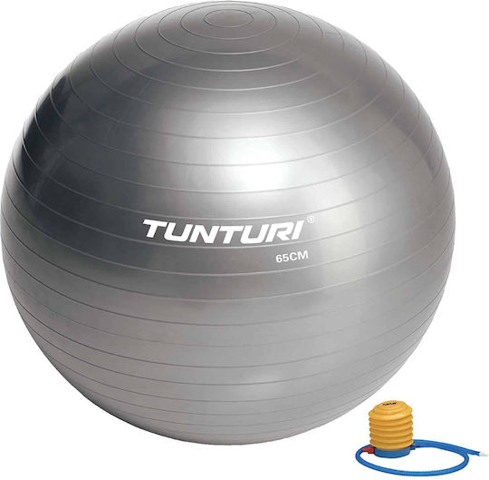 Tunturi Pilates Ball 65cm in Gray Farbe