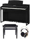 Kawai Electric Upright Piano CA-401 Set Built-i...