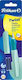 Neo Writing Pen Medium Green made of Steel with Blue Ink