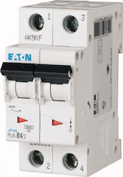 Eaton Automatic Circuit Breaker 4A Double-pole 286575