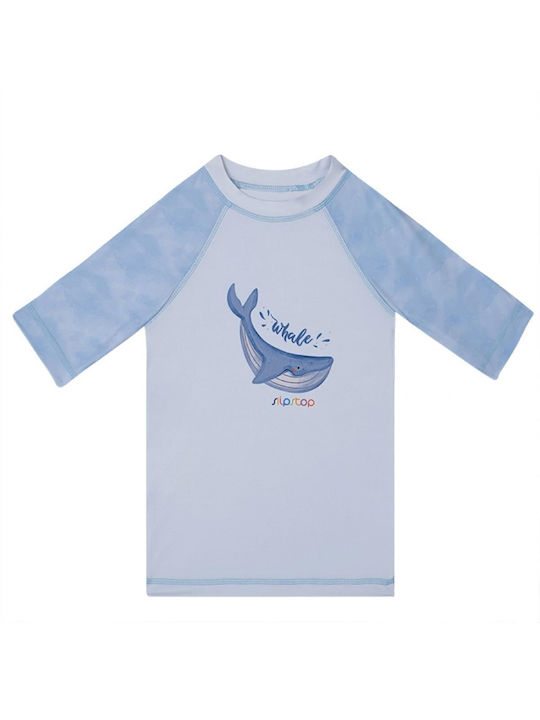 Slipstop Kids Swimwear UV Shirt Light Blue