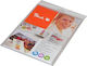 Peach Peach Laminating Sheets Glossy A5 125 Microns 25 Pieces