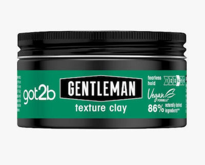 Schwarzkopf Πηλός Texture για Δυνατό Κράτημα και Ματ Τελείωμα Got2b Gentleman (100ml)