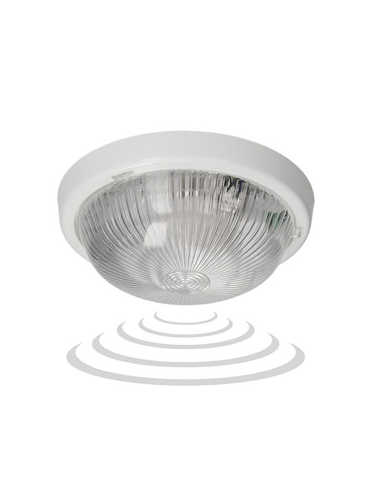 Orno Outdoor Ceiling Light E27 Transparent A2210-HF