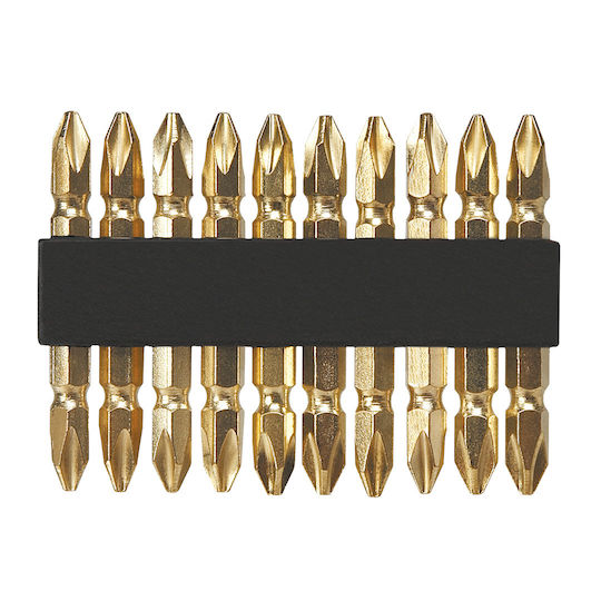 Top Tools Set 10 Schraubendreher-Bits