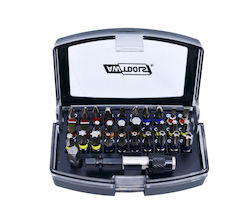 AWTools Σετ 32 Μύτες Κατσαβιδιού Torx