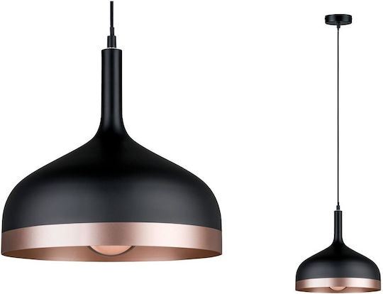 Paulmann Neordic Hängelampe Schwarz mit Fassung E27