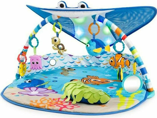 Bright Stars Disney Finding Nemo Mr. Ray Ocean Baby-Spieldecken und -Gyms mit Musik für Neugeborene
