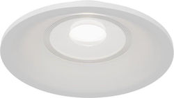 Maytoni Rotund Metalic Spot Încorporat cu Soclu GU10 Alb 8x8cm. 1buc Maytoni Rotund Metalic Spot Încorporat cu Soclu GU10 Alb 8x8cm. 1buc