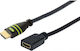 Techly M Cable HDMI Male to HDMI Female 1.8m Black