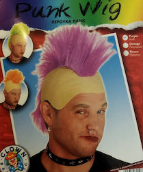 Karnevalsperücke Mohawk Orange