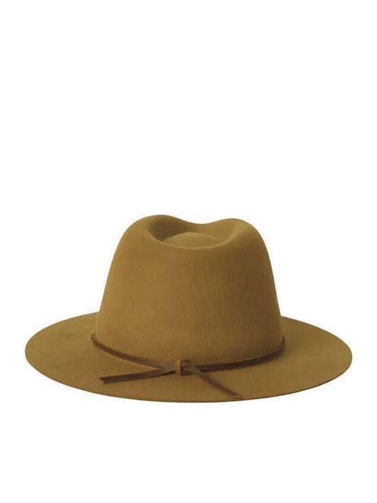 Brixton Καπέλο Fedora Кафяв