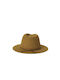 Brixton Wool Women's Fedora Hat Brown