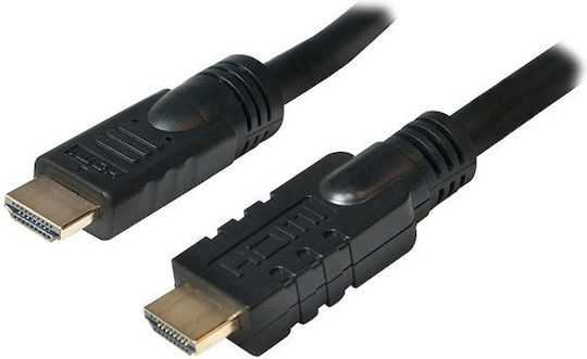 LogiLink HDMI 1.4 High Speed 1080p 120Hz Cable HDMI Male - HDMI Male 15m Black