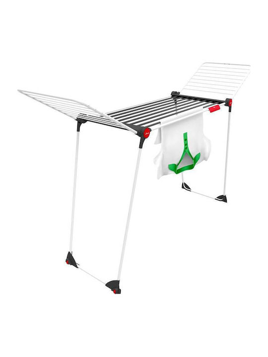 Vileda Soft Care Soft Care Uscătoare Rufe Pliere De Pardoseală Din Aluminiu Cu Lungimea Suportului De Uscare A Hainelor 21m