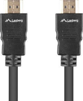 Lanberg HDMI 1.4 High Speed 1080p 120Hz HDMI Кабел HDMI Мъжки - HDMI Мъжки 3м Черен