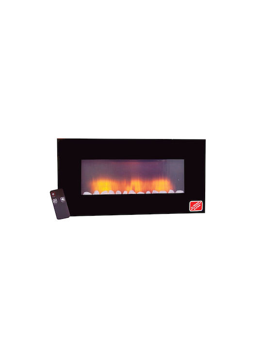 Classic Fire Wall Mounted Electric Fireplace 2000W 94x48cm