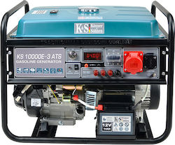 Generatoare de Curent Trei Faze Petrol cu Demaror Manual Electric Automată și Putere Maximă 10kVA