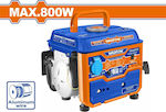 Wadfow Silent Generator Suitcase Gasoline Two-stroke with Handle and Maximum Power 1kVA