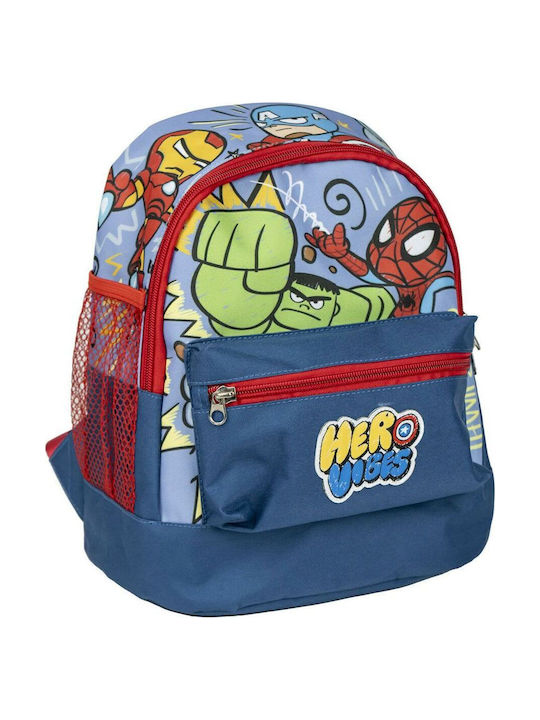 Avengers Kids Bag Backpack Blue 25cmx16cmx27cmcm