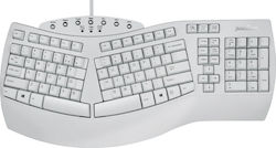 Perixx Periboard 512W Ergonomic Split Keyboard Only English US White