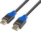 Lanberg HDMI 2.0 Premium High Speed 4K 60Hz HDR Kabel HDMI-Stecker - HDMI-Stecker 3m Schwarz