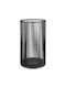 ArteLibre Tabletop Metallic Lantern Black