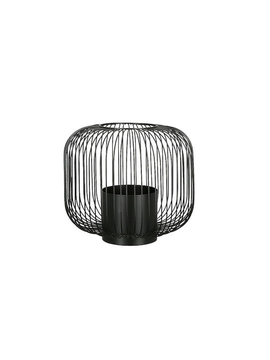 ArteLibre Metallic Lantern Black