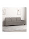Dreisitzer Sofa Taupe 214x77x80cm
