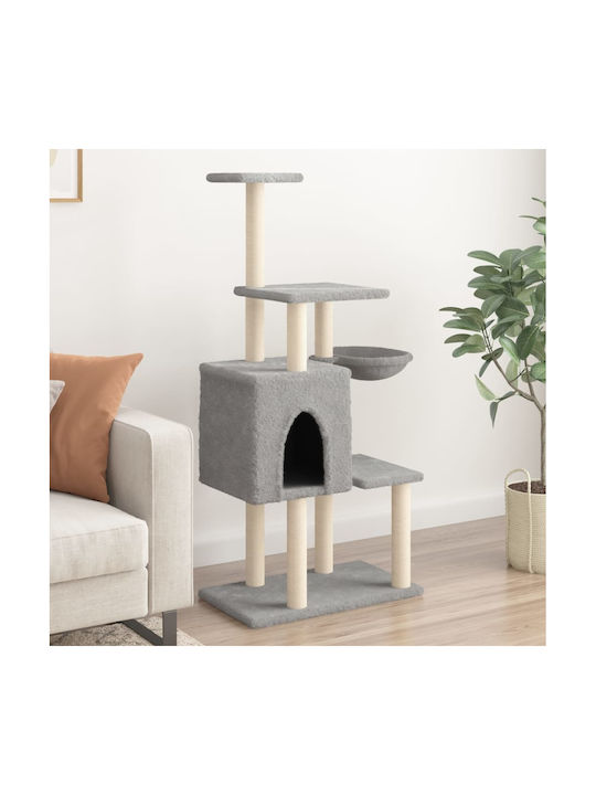 vidaXL Cat Scratching Post Cat Trees Gray