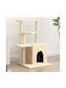 vidaXL Cat Scratching Post Cat Trees Beige