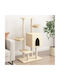 vidaXL Cat Scratching Post Cat Trees Beige