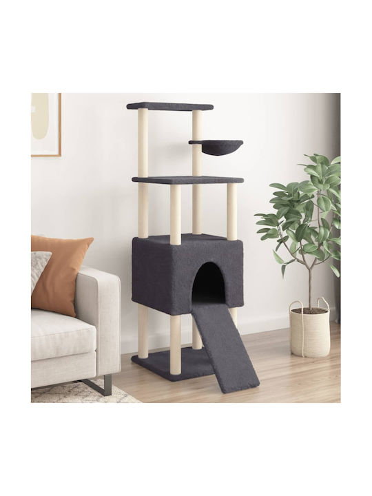 vidaXL Cat Scratching Post Cat Trees Gray