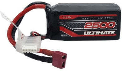 Ultimate Baterie Li-Po 14.8V 2500mAh 20C 4S Pentru Vehicul RC 2 Bucăți