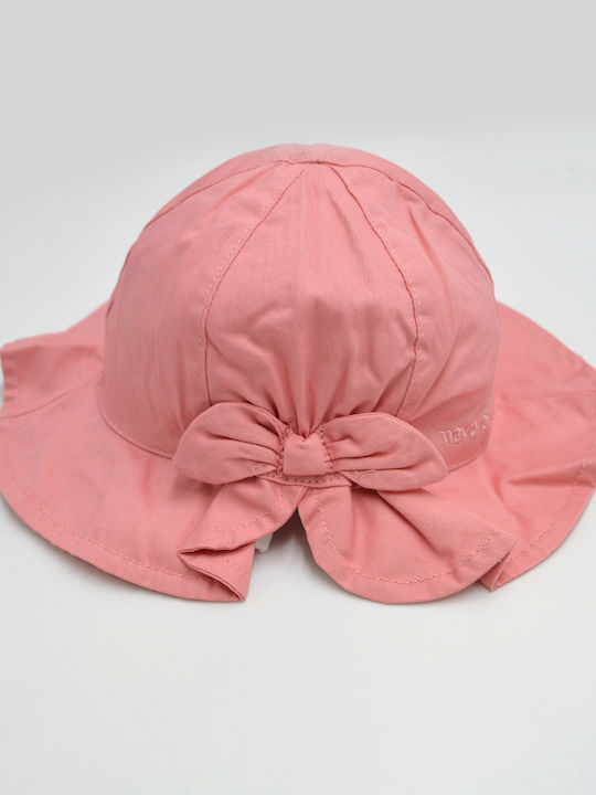 Mayoral Kids' Hat Bucket Fabric Pink