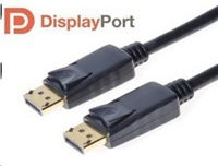 PremiumCord KPORT4-005 DP Male - DP Male 0.5m
