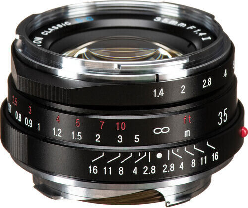 Voigtlander Φωτογραφικός Φακός Nokton Classic 35mm f/1.4 II SC Wide Angle για Leica M Mount Μαύρος