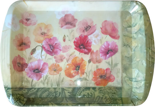 Melina's Collection Πλαστικός Δίσκος Σερβιρίσματος 36x24x2cm