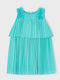 Kinderkleid Ärmellos Green