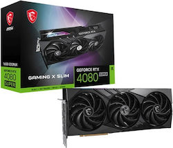 MSI GeForce RTX 4080 Super 16GB GDDR6X Gaming X Slim Κάρτα Γραφικών