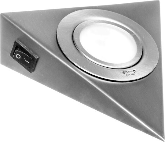 Kanlux Single Spot with Socket G4 in Silver Color
