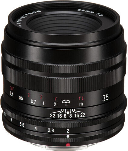 Voigtlander Crop Φωτογραφικός Φακός Macro APO-Ultron 35mm f/2 Macro για Fujifilm X Mount Μαύρος