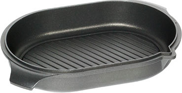 AMT Gastroguss Deckel für Bräter Metallisch 32cm 651415