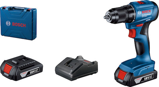 Bosch 06019K3000 Percussive Battery Brushless Drill Driver 18V 2x2Ah