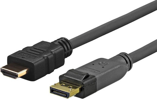 Vivolink Cable DisplayPort male - HDMI male Μαύρο (PRODPHDMI4K1)