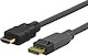 Vivolink Cable DisplayPort male - HDMI male Μαύρο (PRODPHDMI4K7.5)