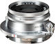 Voigtlander Full Frame Φωτογραφικός Φακός Heliar 40mm f/2.8 Σταθερός για Leica M Mount Ασημί
