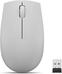 Lenovo 300 Wireless Compact Mouse Mini Mouse Cloud Grey